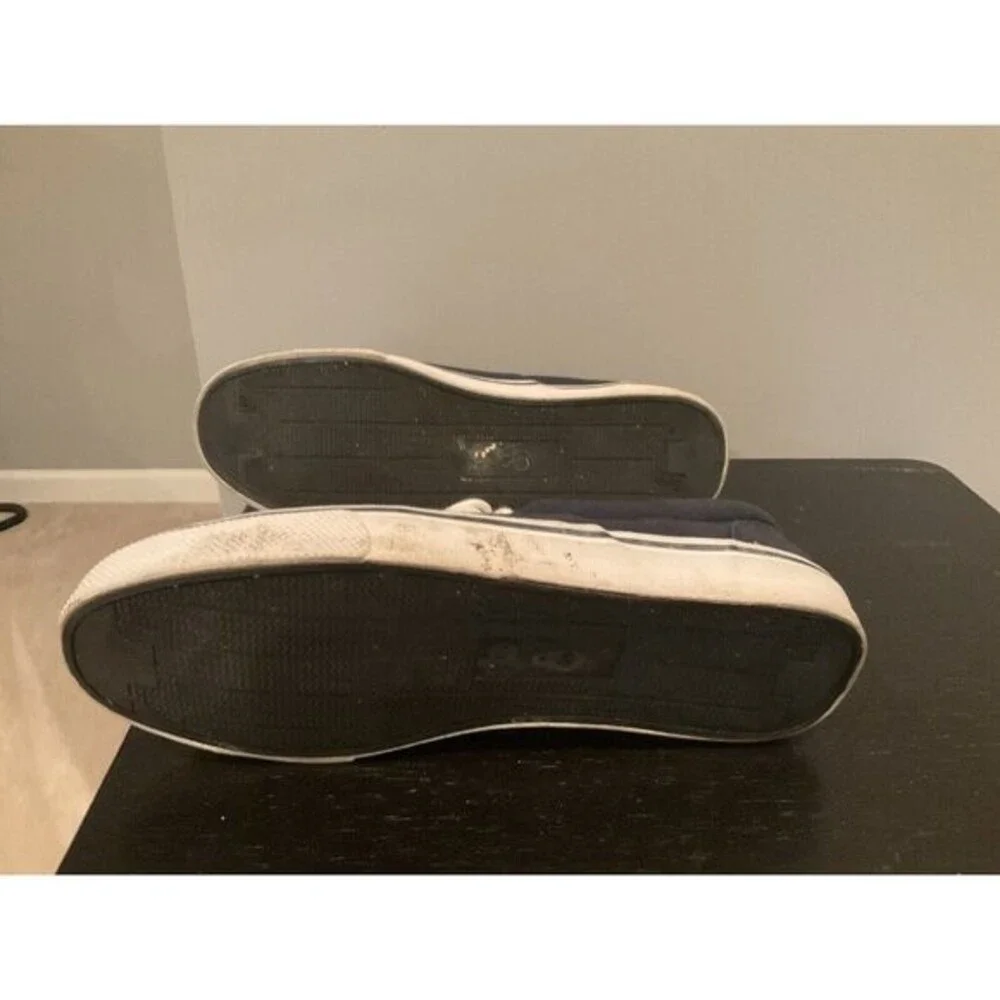 OP Navy Blue Canvas Shoes Mens Size 10